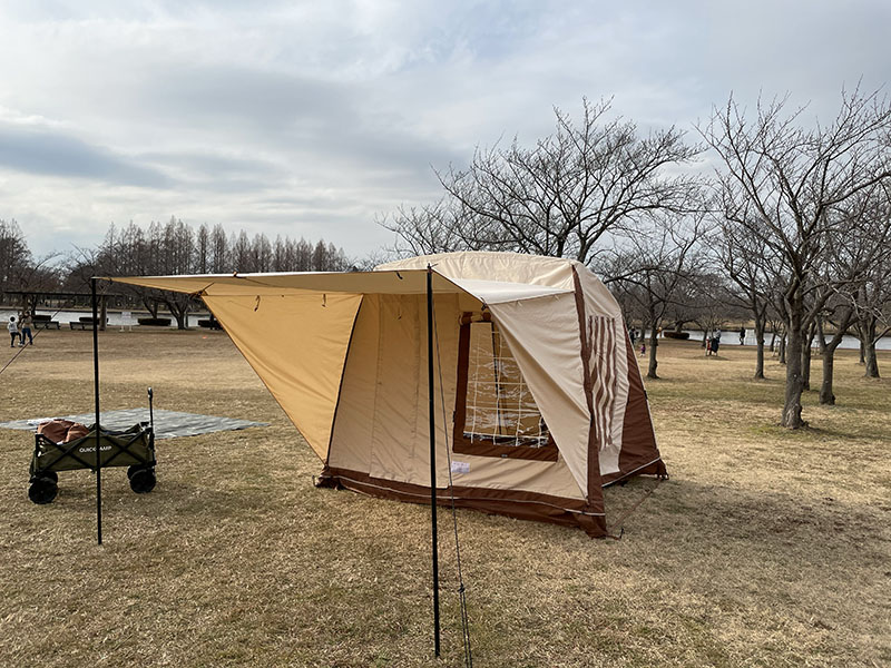 マッキンリー 鉄骨テント ロッジテント 状態良好 ストック品